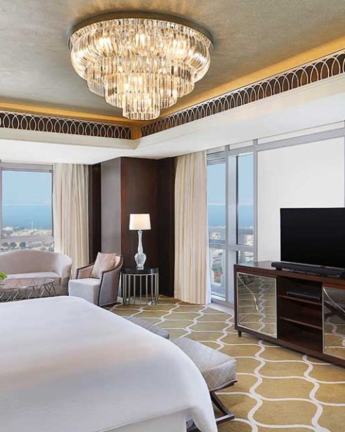 Hilton-Dubai-AHC_Presidential-Suite_Bedroom Hilton-Dubai-AHC_Presidential-Suite_Bedroom